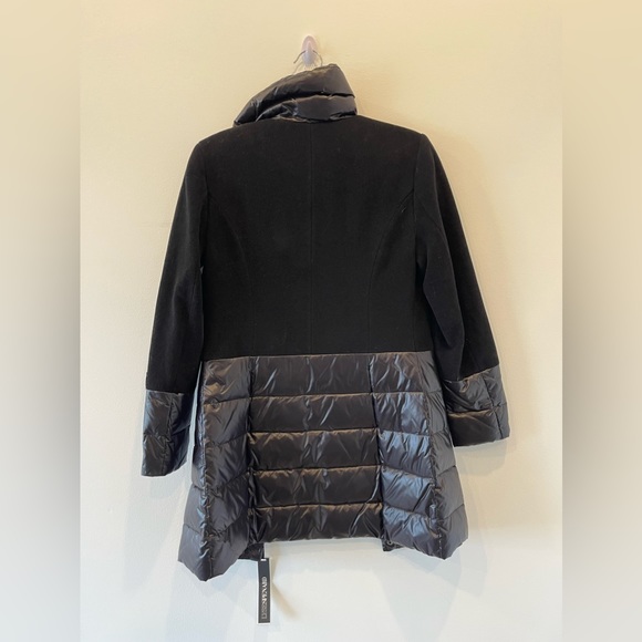 Half wool half technical puffer jacket - Picture 2 of 2